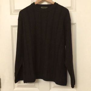 Wool Brown and Black Sweater